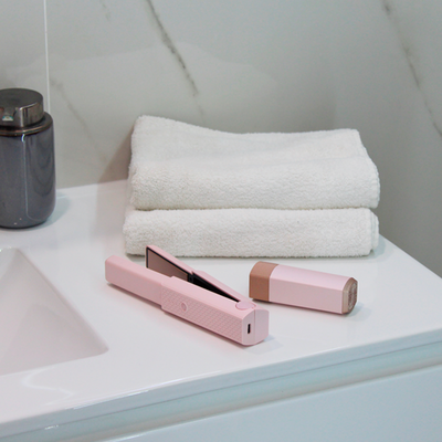 50% RABATT | GlamStyler Pro™ | Kabelloses 2-in-1 Glätteisen & Lockenstab