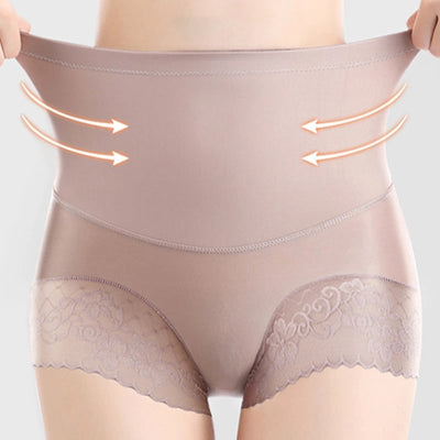 1+1 GRATIS | CurvaLuxe | Hot Style Seidiger Slip mit hoher Taille