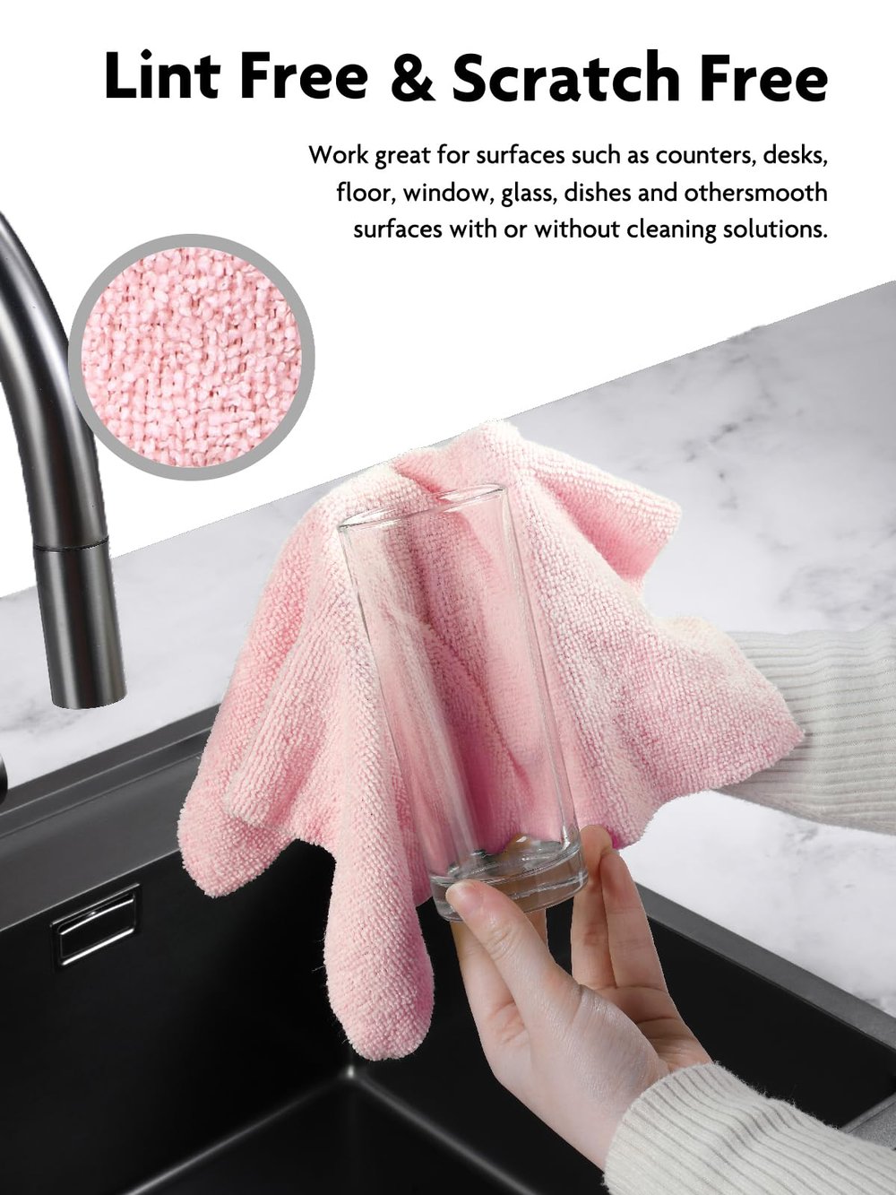 1+1 GRATIS | CleanCycle™ Wiederverwendbare Mikrofasertücher