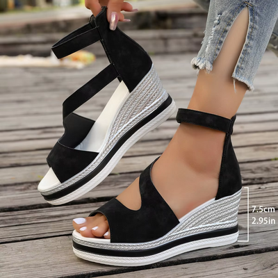 50% RABATT | Rocilyn | Bequeme Plateausandalen