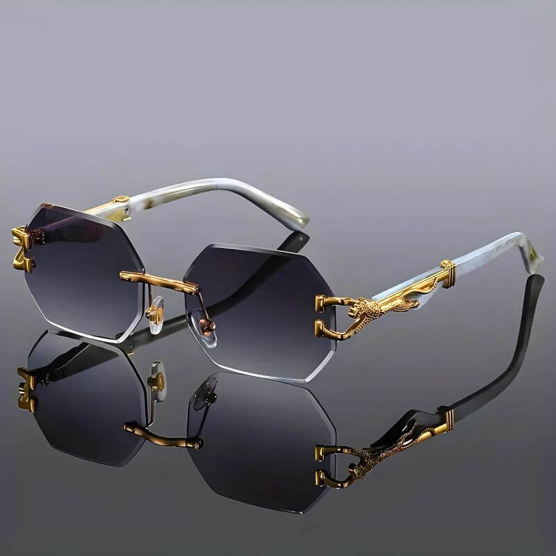 1+1 GRATIS | SolarHex® | Luxe Hexagon Damen-Sonnenbrille
