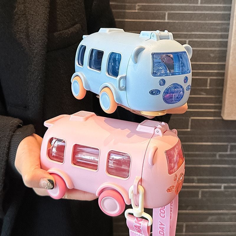 1+1 Gratis | HydroBus™ Schoolbus Waterfles