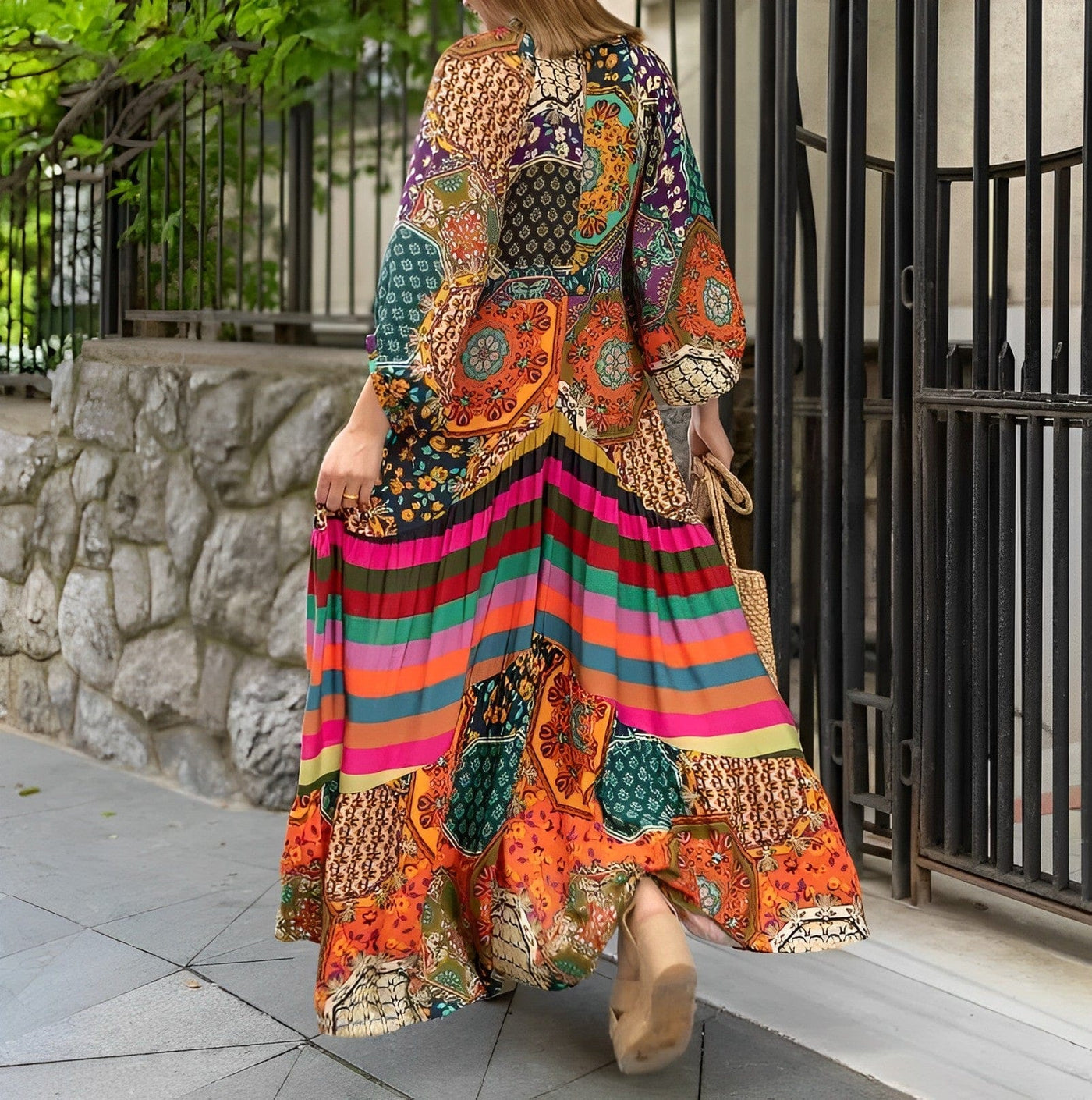 50% RABATT | BohoMajesté™ | Bohemian Elegantes Kleid