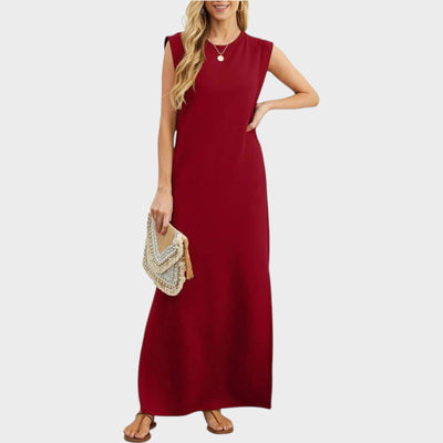 50% RABATT | Driftelle™ | Faltenfreies, fließendes Langkleid