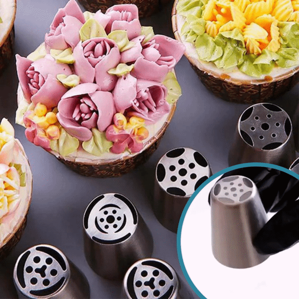 1+1 GRATIS | SweetCraft™ - Schöne und professionelle Torten backen! | Satz von 14 [Letzter Tag Rabatt]