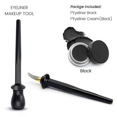 50% RABATT | LuxeLine™ | Eyeliner-Applikator + Eyeliner-Pomade