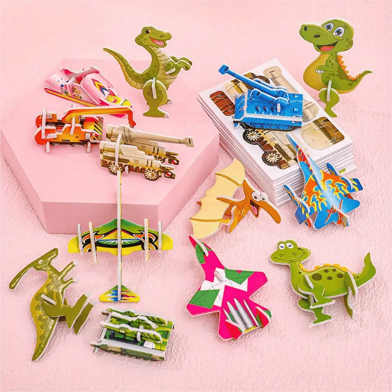 15+10 GRATIS | EduCraft® | 3DPlay Bildungs-3D-Puzzle – Spaß & Lernen kombiniert