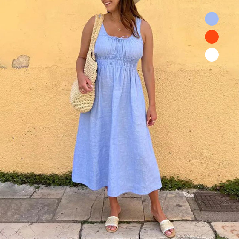 50% RABATT | Smockelle™ | Damen Smocked Kleid