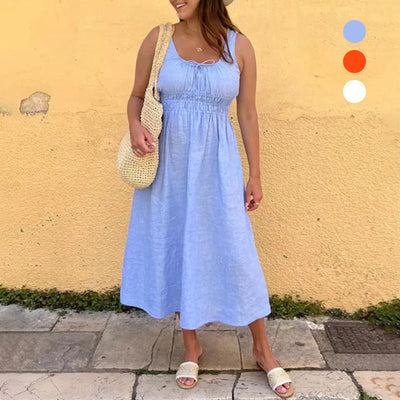 50% RABATT | Smockelle™ | Damen Smocked Kleid