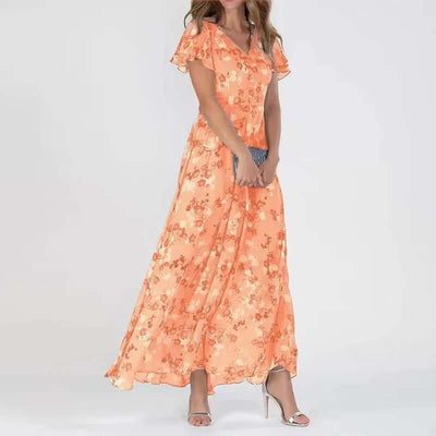 50% RABATT | Bloomora™ | Elegantes Maxi-Sommerkleid