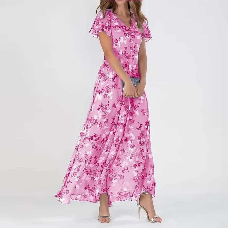 50% RABATT | Bloomora™ | Elegantes Maxi-Sommerkleid