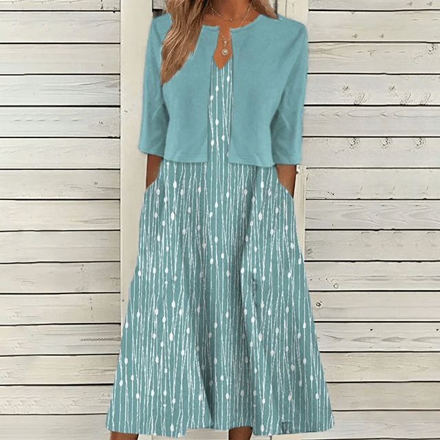 50% RABATT | FENNA | Stilvolles Kleid
