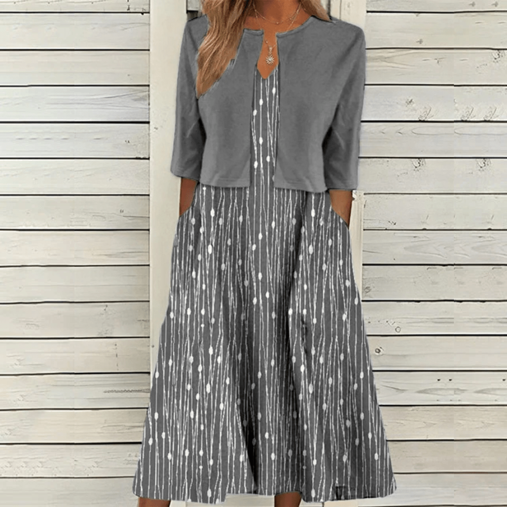 50% RABATT | FENNA | Stilvolles Kleid