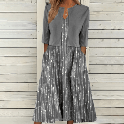 50% RABATT | FENNA | Stilvolles Kleid