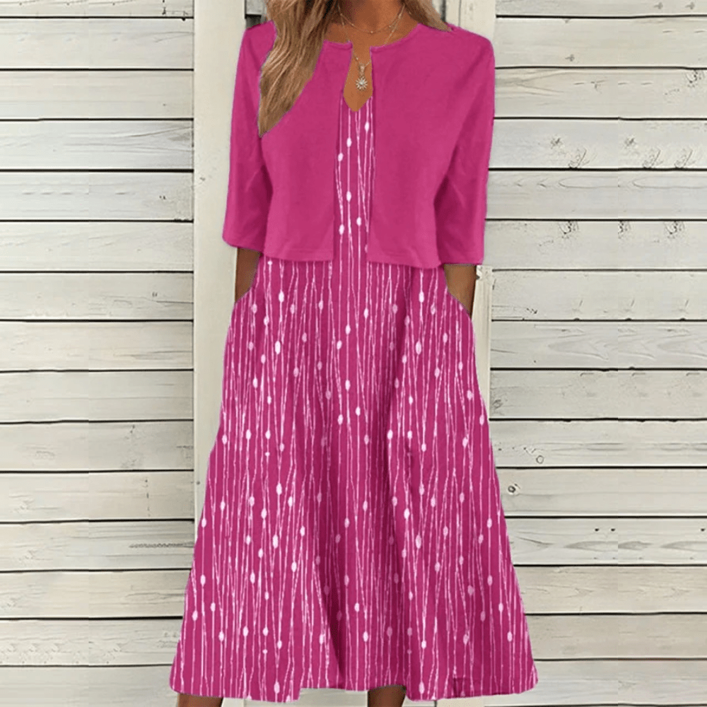 50% RABATT | FENNA | Stilvolles Kleid