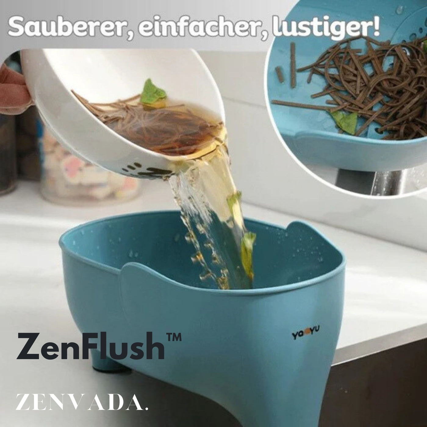 1+1 GRATIS | ZenFlush™ Reibungslose Abflüsse, reibungsloses Leben.