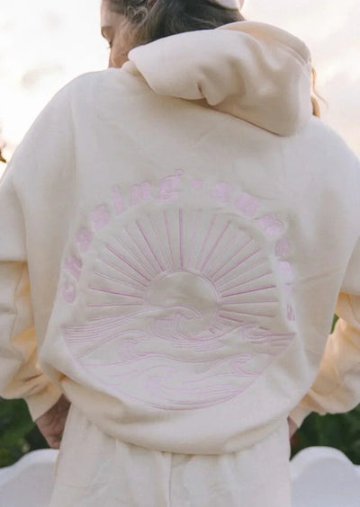 AbendGlow™ Gemütlicher Hoodie mit Sonnenuntergangsdesign