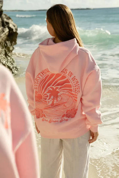 AbendGlow™ Gemütlicher Hoodie mit Sonnenuntergangsdesign