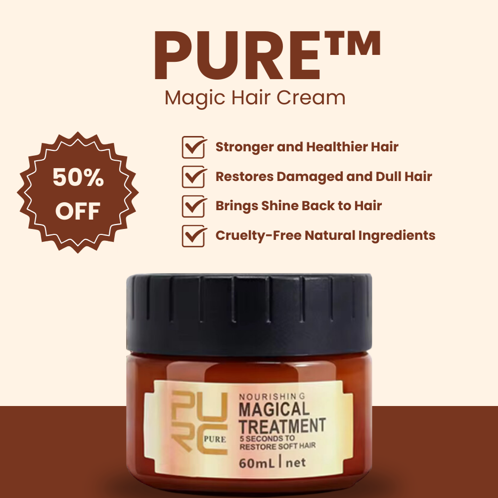 50% RABATT | PURE™ | Magische Haarcreme