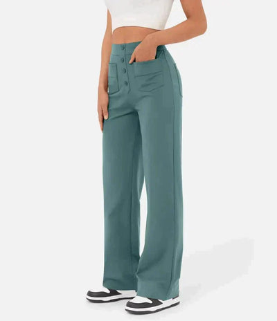 50% RABATT | FlexElegance™ | Elastische Freizeithose mit hoher Taille