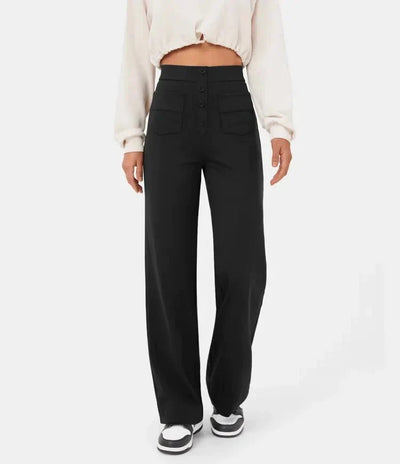 50% RABATT | FlexElegance™ | Elastische Freizeithose mit hoher Taille