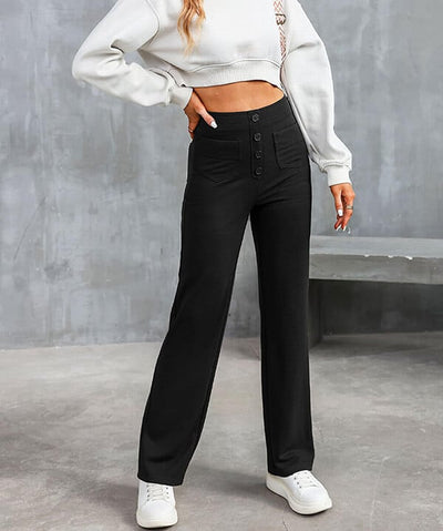 50% RABATT | FlexElegance™ | Elastische Freizeithose mit hoher Taille