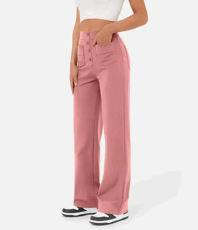 50% RABATT | FlexElegance™ | Elastische Freizeithose mit hoher Taille