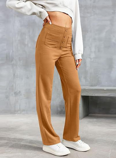 50% RABATT | FlexElegance™ | Elastische Freizeithose mit hoher Taille