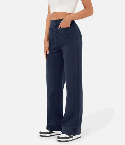 50% RABATT | FlexElegance™ | Elastische Freizeithose mit hoher Taille