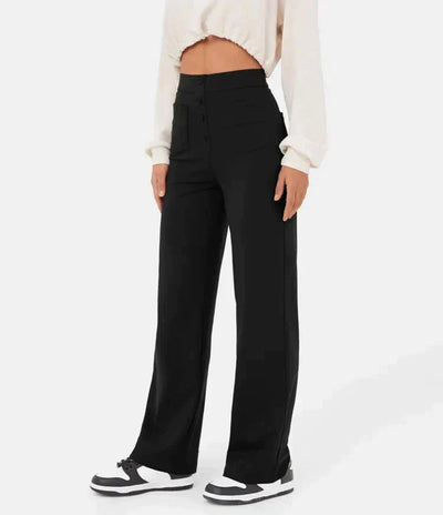 50% RABATT | FlexElegance™ | Elastische Freizeithose mit hoher Taille