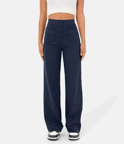 50% RABATT | FlexElegance™ | Elastische Freizeithose mit hoher Taille