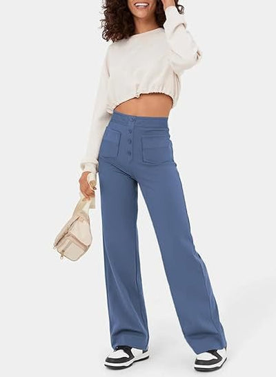 50% RABATT | FlexElegance™ | Elastische Freizeithose mit hoher Taille