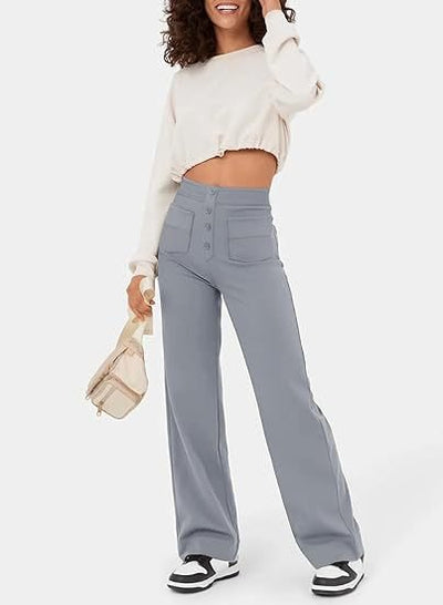 50% RABATT | FlexElegance™ | Elastische Freizeithose mit hoher Taille