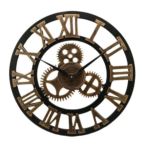 50% RABATT | Gearhart™ | Wanduhr im Industriestil