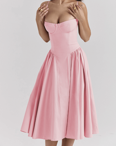 50% RABATT | Corsique™ | Stylisches Maxikleid mit Korsett