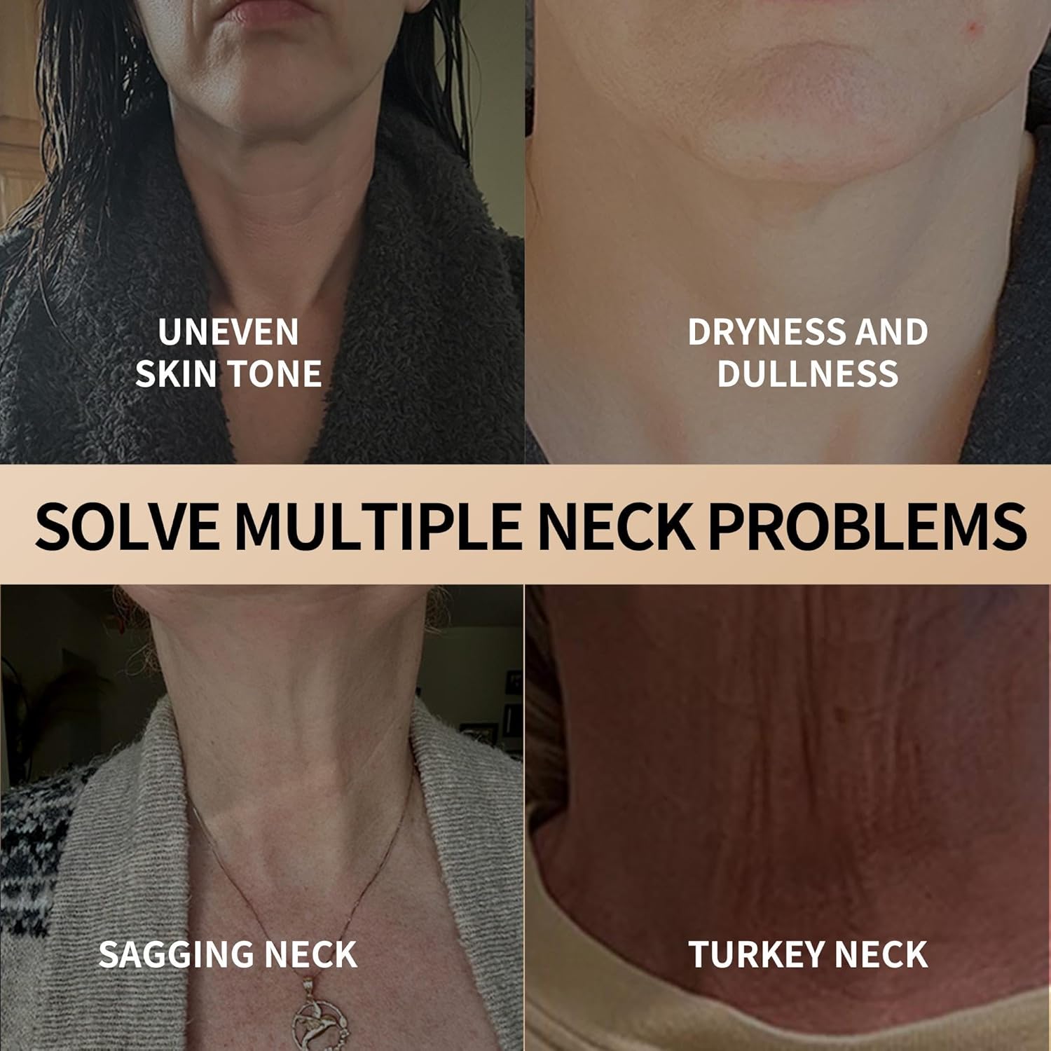 1+1 GRATIS | NeckLuxe™ | Erzielen Sie ein festeres, definierteres Dekolleté!