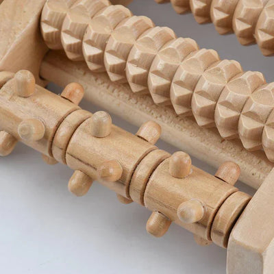 50% RABATT | Solurelle™ | Fußroller-Massagegerät aus Holz