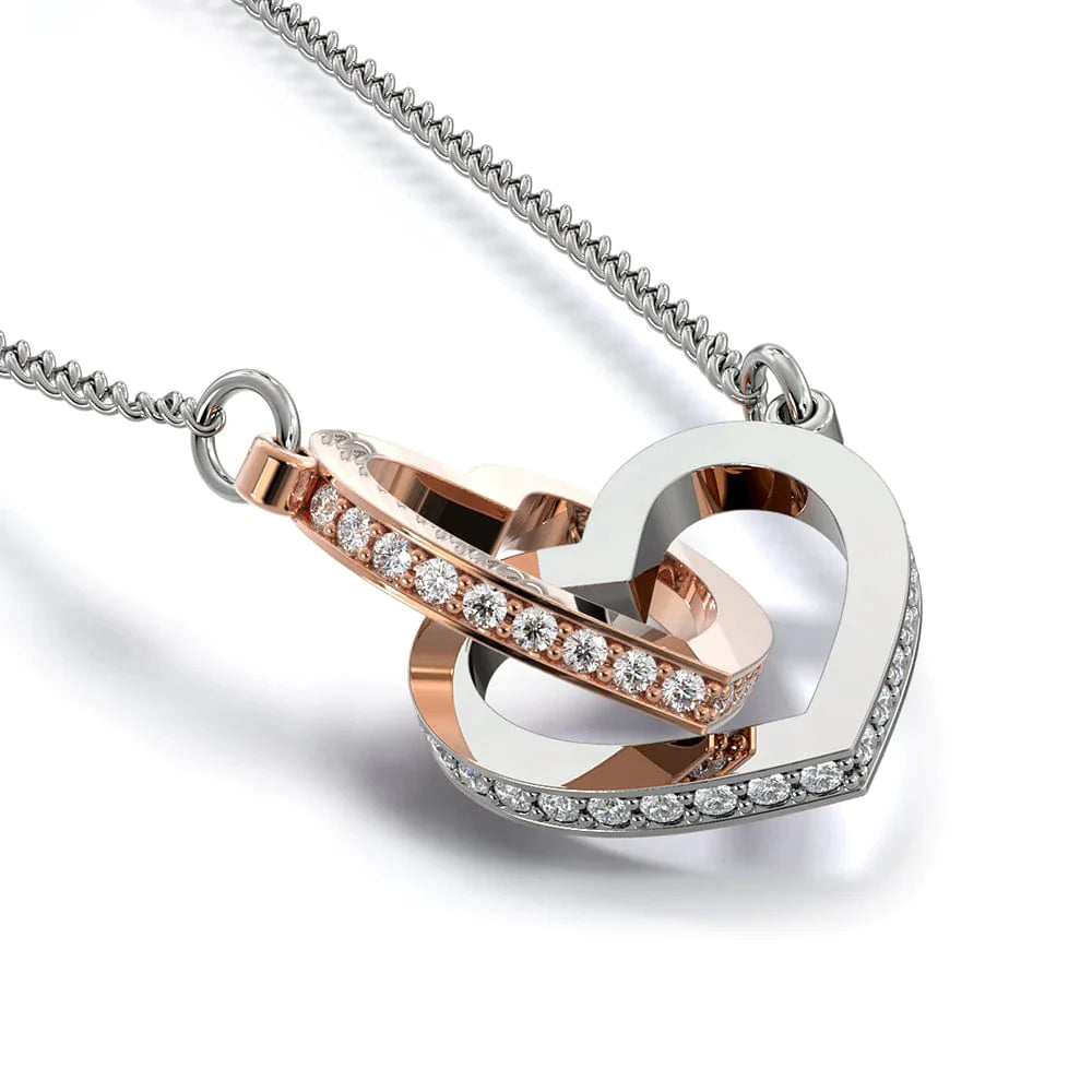 50% RABATT | Era™ | Elegante Enkelin/Mutter Herz-Halskette