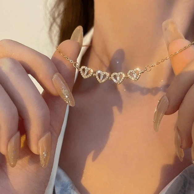 50% RABATT | Heartiva™ | Magische „Glücksherz“-Halskette