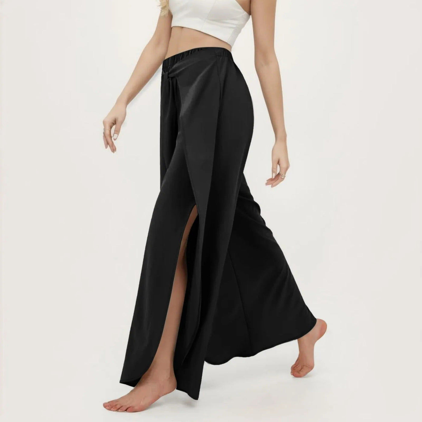 50% RABATT | Sophia Palazzo | Hose mit hoher Taille