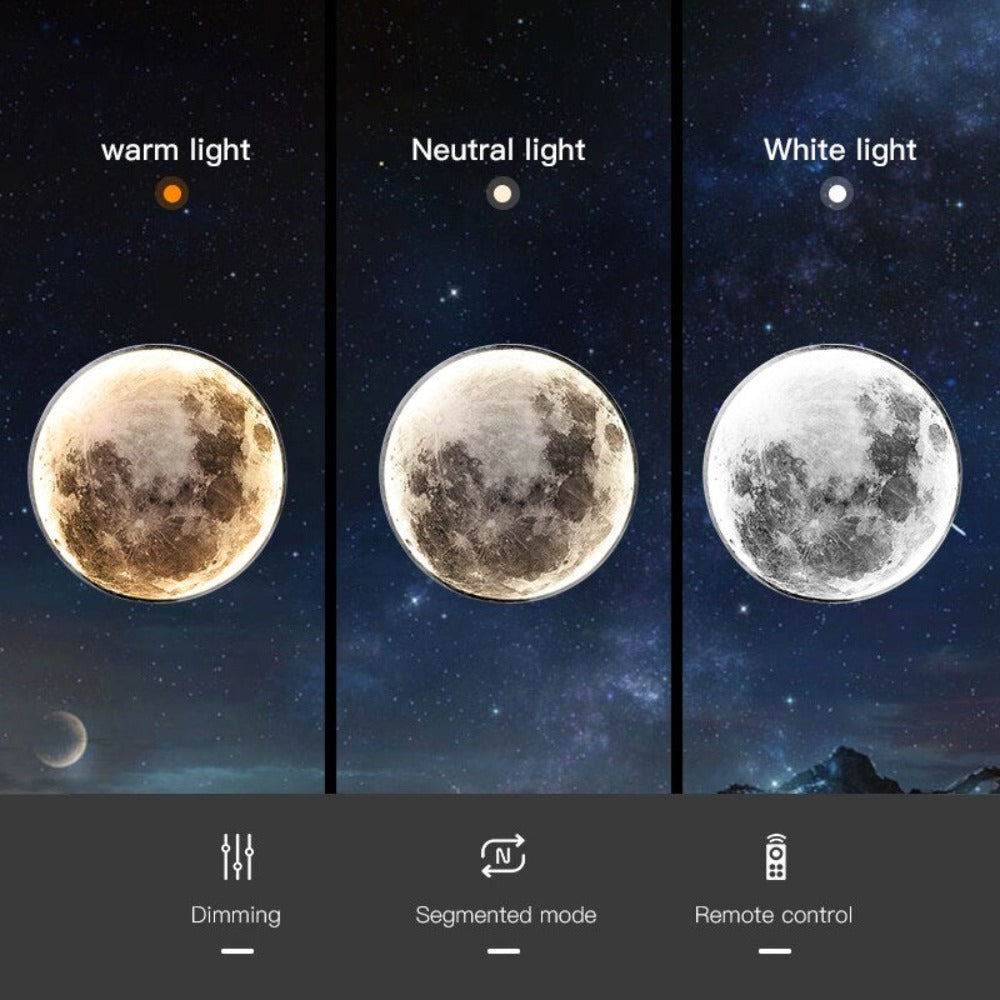 50% RABATT | Lunara™ | 3D LED Mond oder Erde Decken