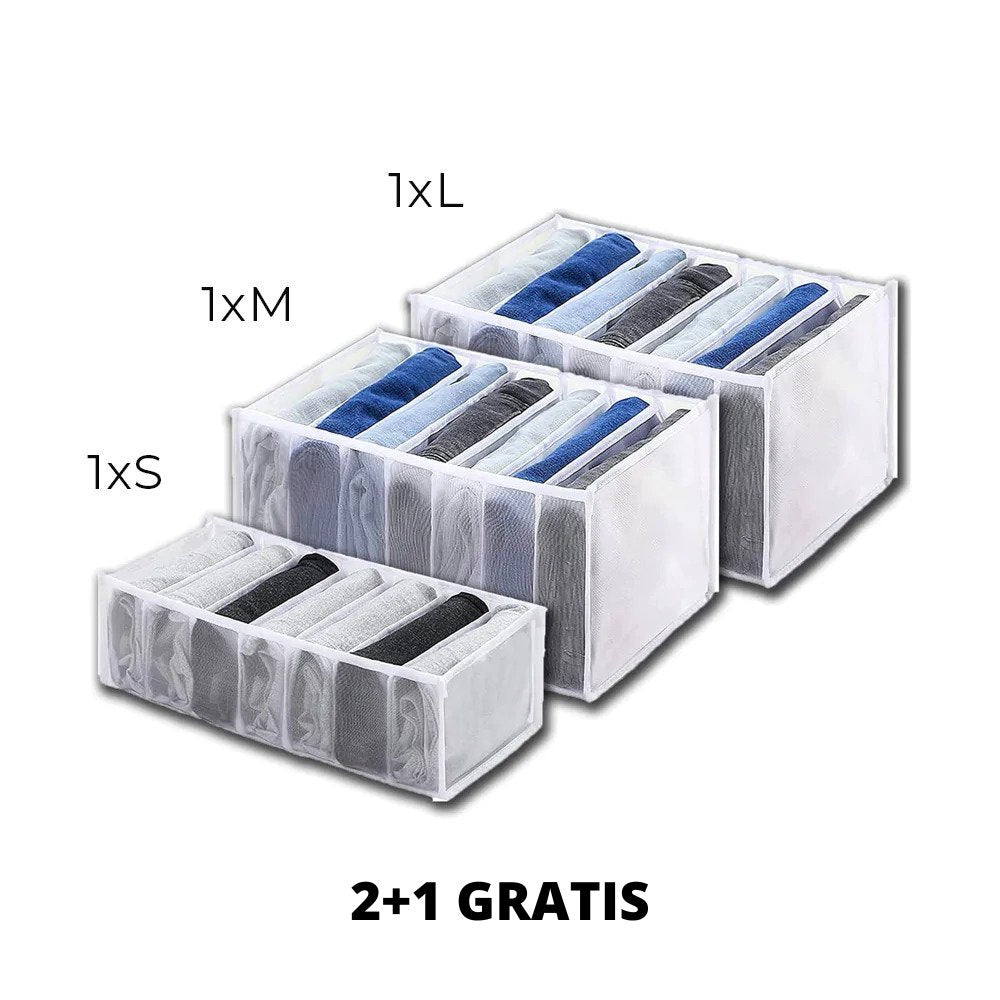 1+1 GRATIS | SchrankBuddy® | Tiefschubladen-Organizer