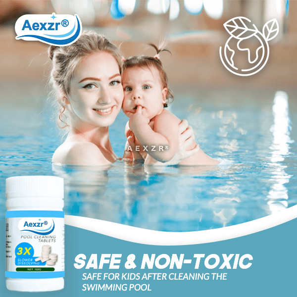 Aexzr® | Pool-Reinigungstablette (100 PCS)