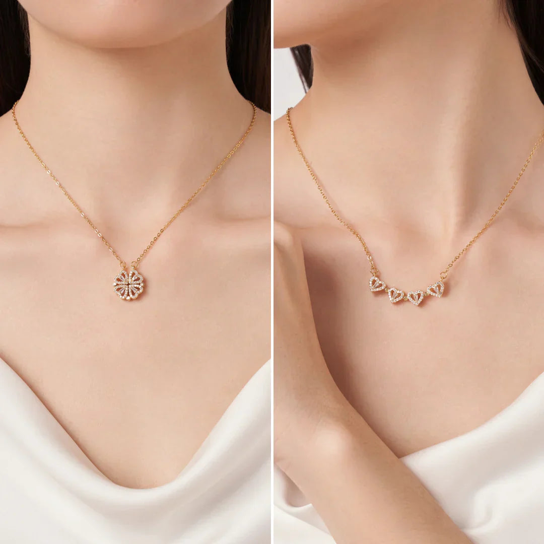 50% RABATT | Heartiva™ | Magische „Glücksherz“-Halskette