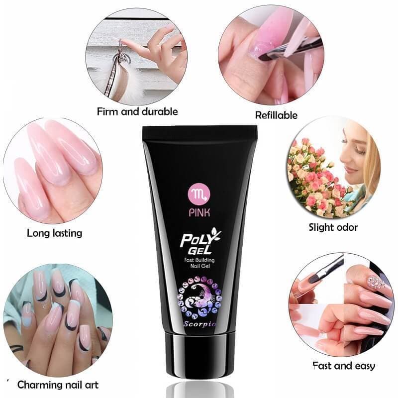 1+1 GRATIS | Poly Nail™ | Erweiterung Gel-Kit