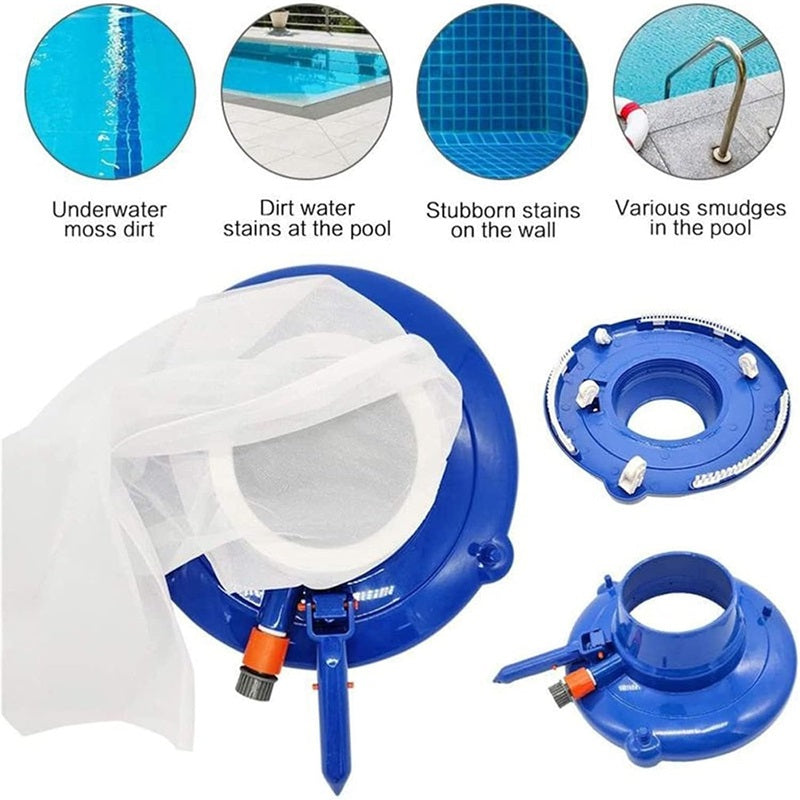 50% RABATT | Suctronix™ | Schwimmbad-Laubsauger mit starker Saugkraft