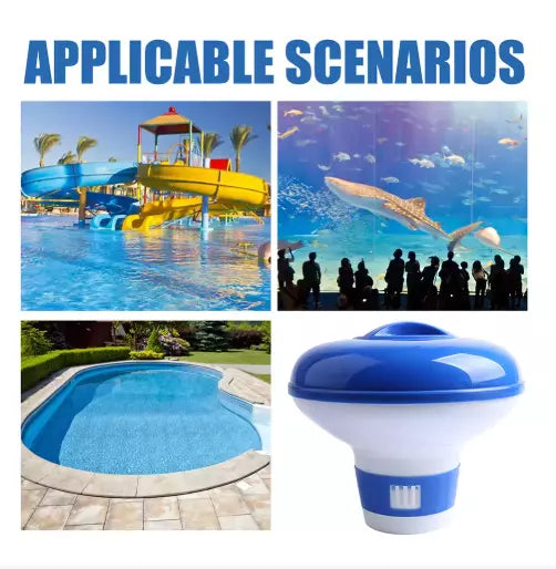 Chloriva™ | Pool Reinigung Tabletten schwimmende Chlor Hot Tub Chemical Dispenser Reiniger
