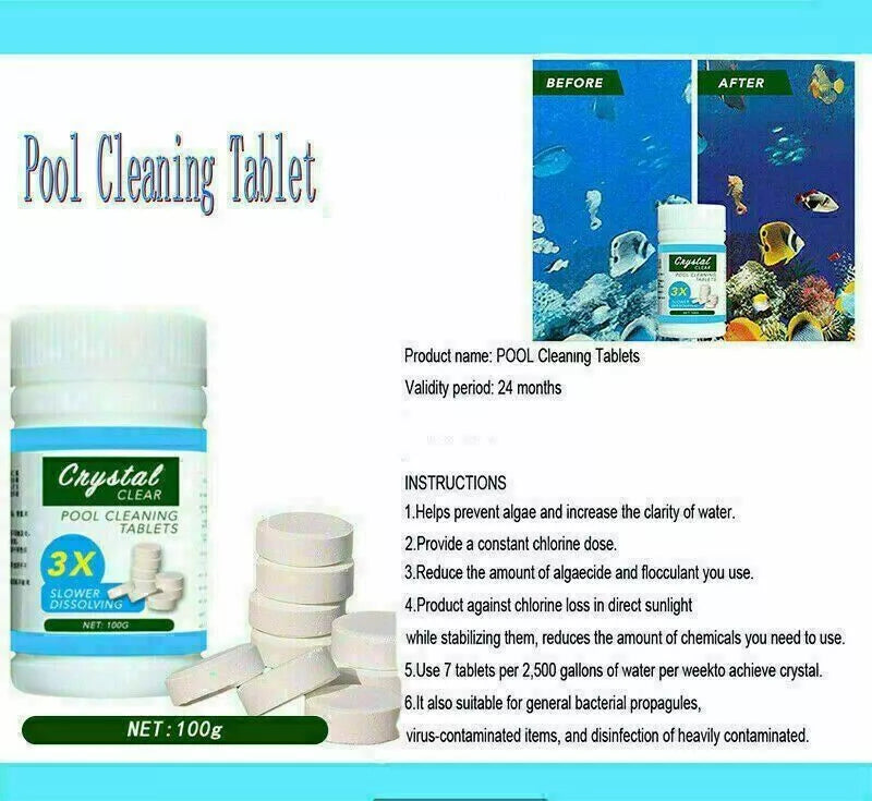 Chloriva™ | Pool Reinigung Tabletten schwimmende Chlor Hot Tub Chemical Dispenser Reiniger