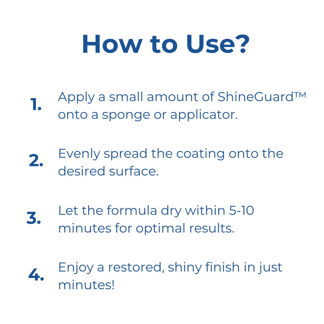 1+1 GRATIS | ShineGuard® | Fahrzeug-Kunststoffbeschichtung