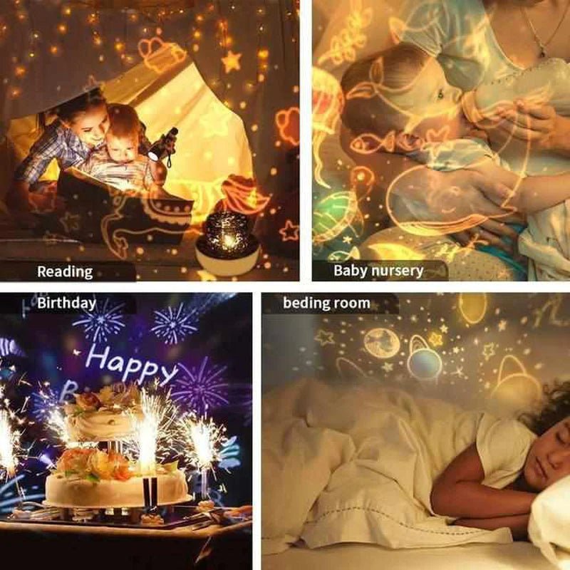 SleepSky™ - Die ultimative Schlafzimmerlampe für Kinder